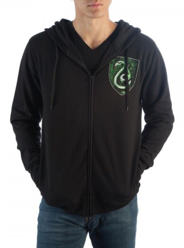 slytherin zip up hoodie