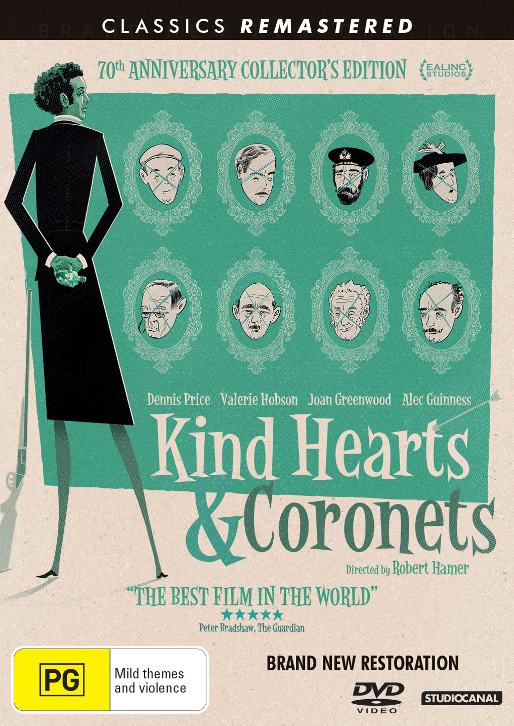 Kind Hearts And Coronets on DVD image