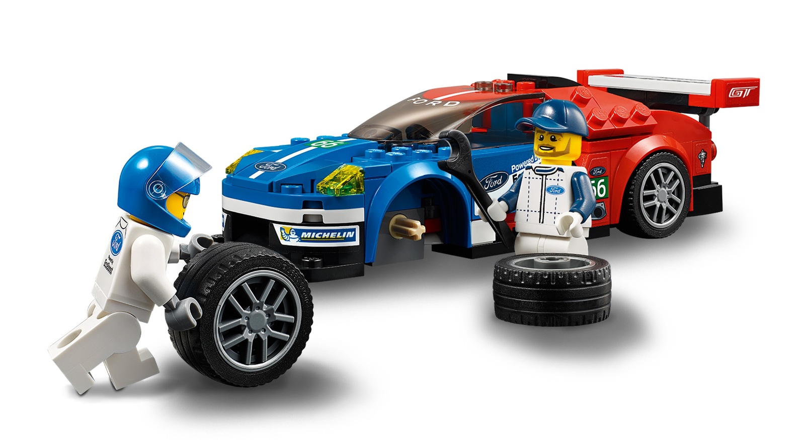 LEGO Speed Champions - 2016 Ford GT & 1966 Ford GT40 (75881)