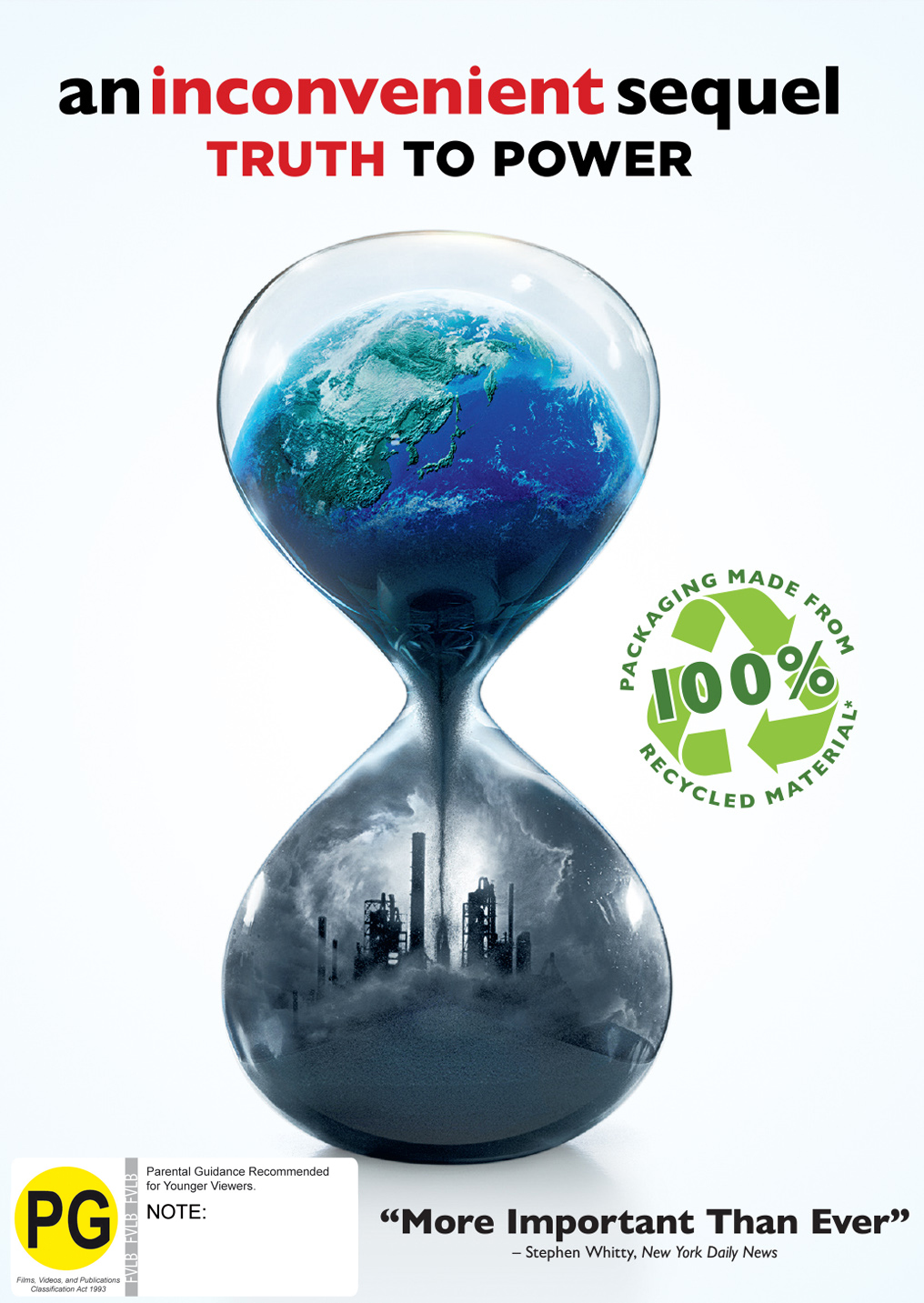 An Inconvenient Sequel: Truth to Power on DVD image