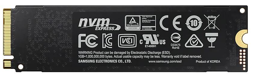 1TB Samsung 970 EVO Plus NVMe M.2 SSD image