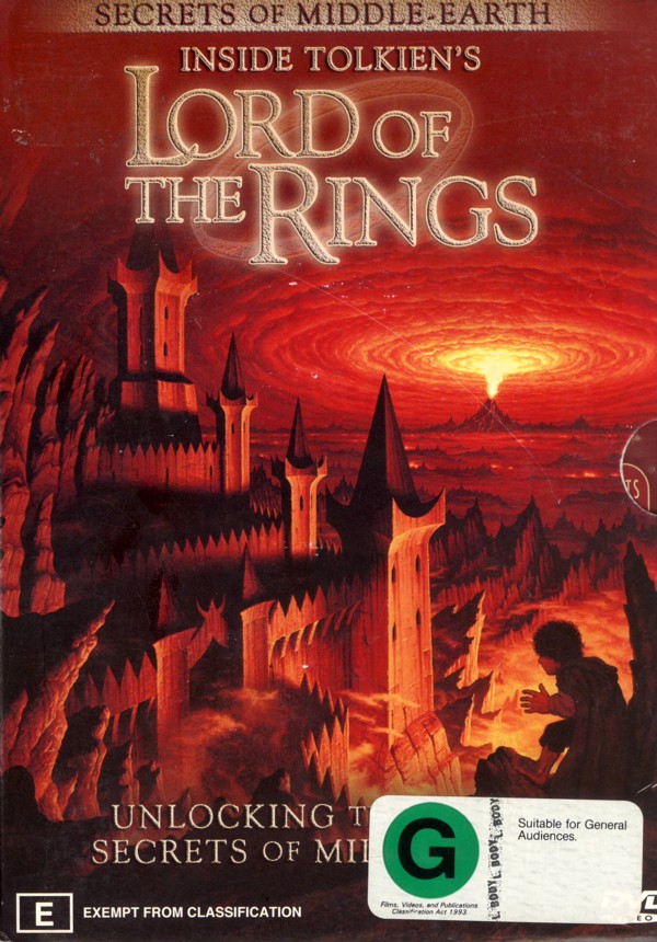 Inside Tolkien's Lord Of The Rings (3 Disc Box Set) on DVD image