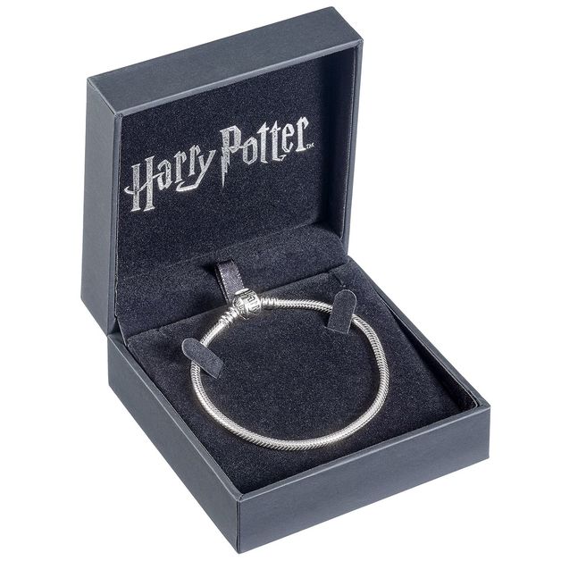 Harry Potter Sterling Silver Slider Charm Bracelet Medium Women's