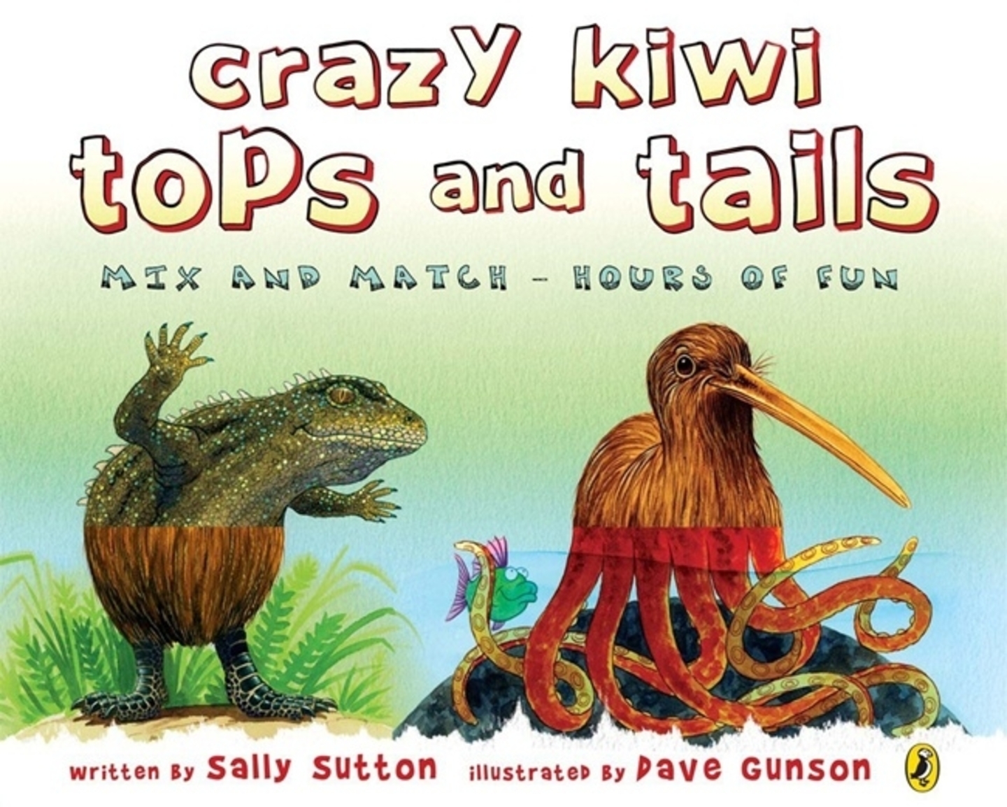 Crazy Kiwi Tops and Tails by Sally Sutton image