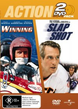 Winning / Slap Shot - Action 2 DVD Movie Pack (2 Disc Set) on DVD image