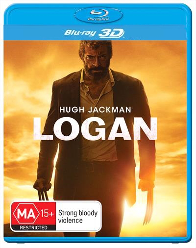 Logan on Blu-ray, 3D Blu-ray