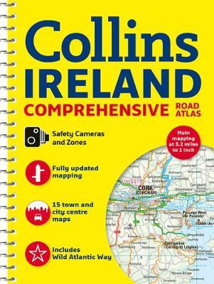 Comprehensive Road Atlas Ireland by Collins Maps image