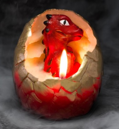 Hatching Dragon Candle image