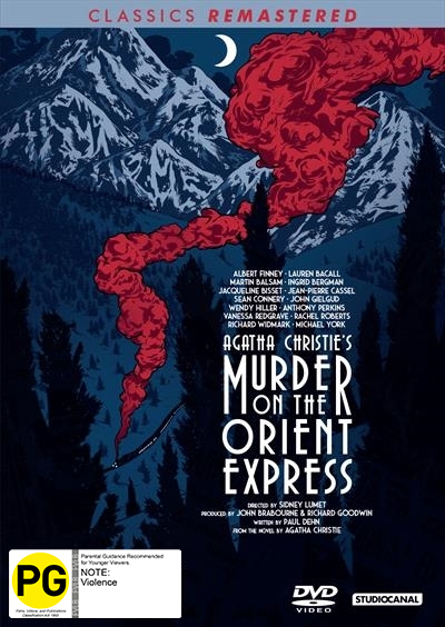 Murder on the Orient Express (1974) on DVD image