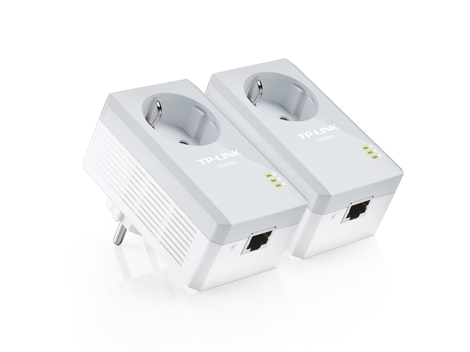 TP-Link AV600 Passthrough Powerline Adapter Starter Kit image