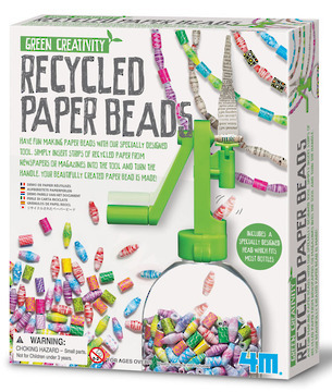 4M: Green Creativity Recycled Paper Beads image