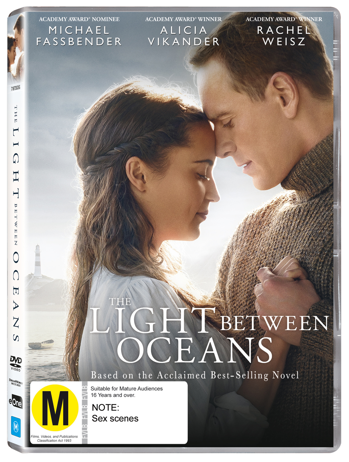 The Light Between Oceans on DVD image