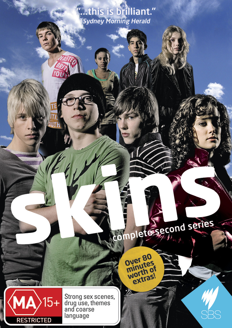 Skins - Complete 2nd Series (3 Disc Set) on DVD image