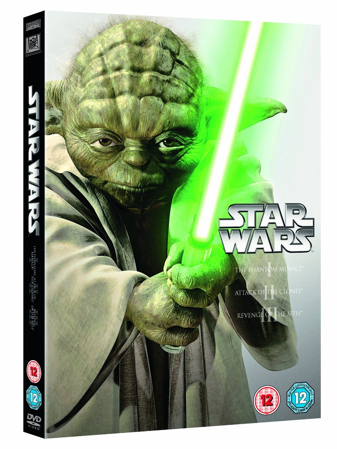 Star Wars I, II, III (Prequel Trilogy) on DVD image