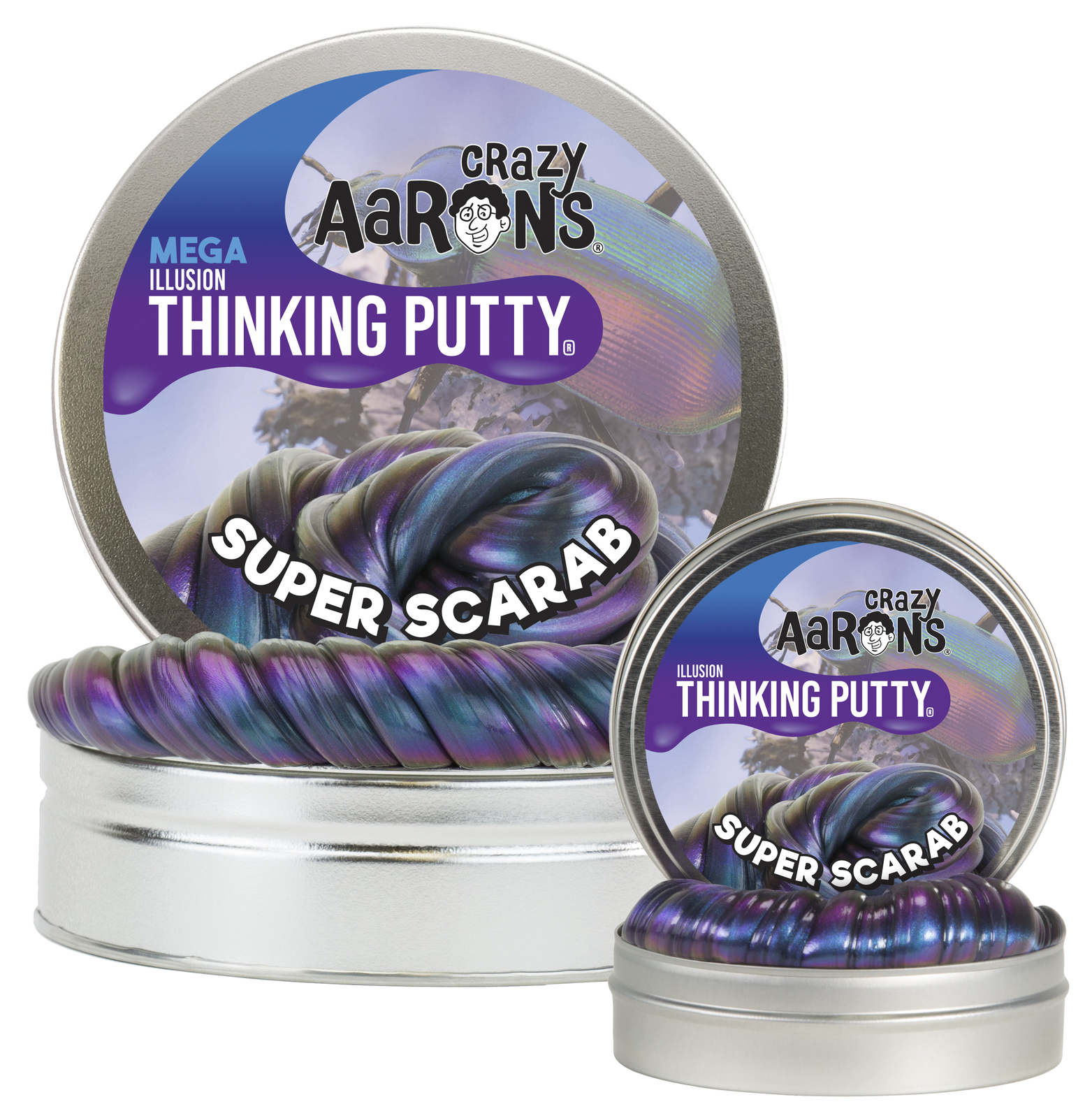 Crazy Aarons: Thinking Putty - Super Scarab (Mega Tin) image