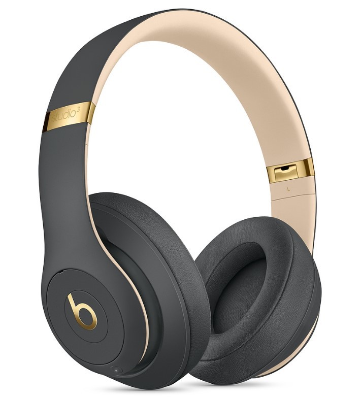 Beats Studio3 Wireless Over-Ear Headphones - with Pure Active Noise Cancellation - Shadow Grey Special Edition