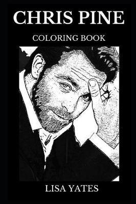 Chris Pine Coloring Book by Lisa Yates image