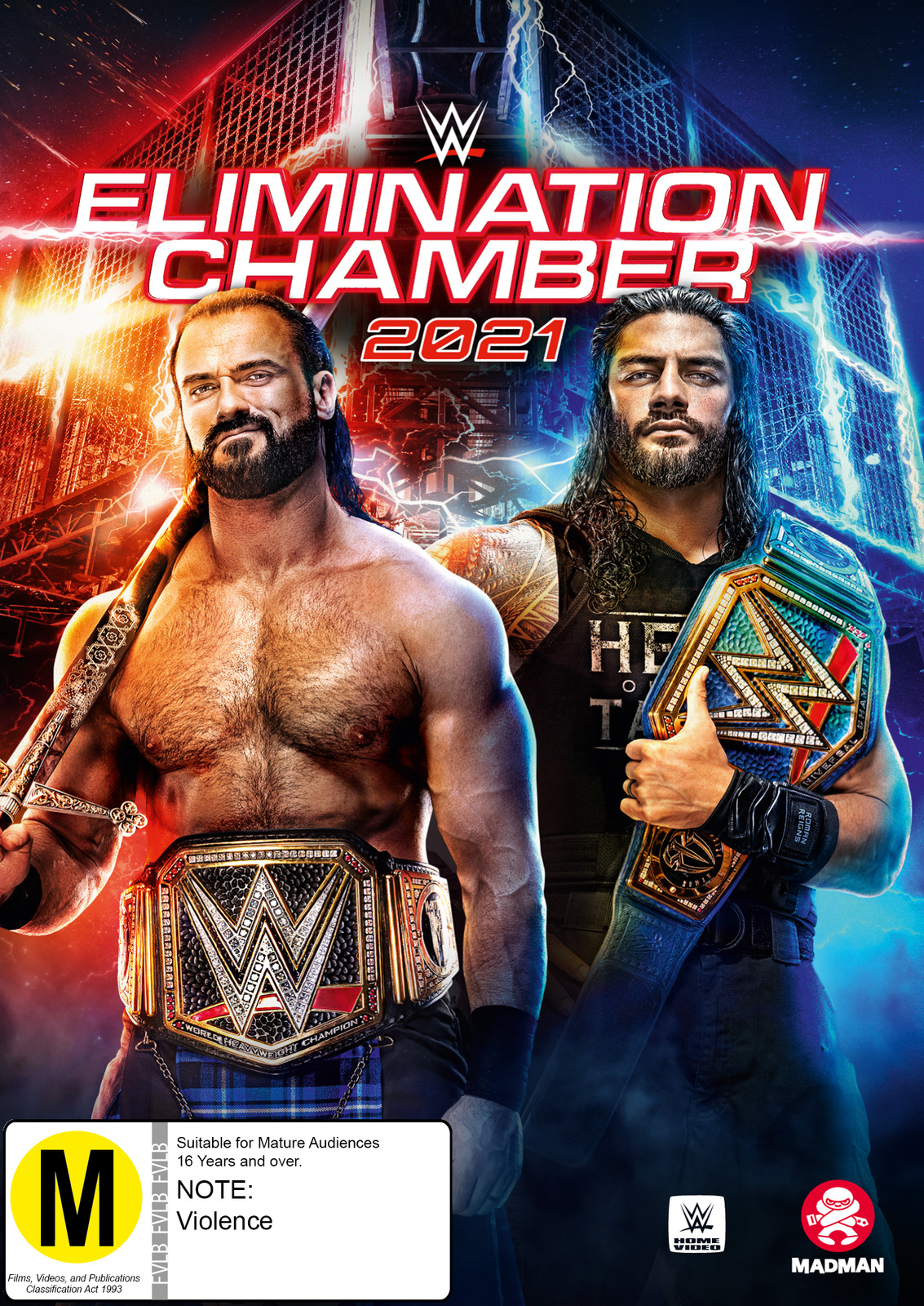 WWE: Elimination Chamber 2021 on DVD image