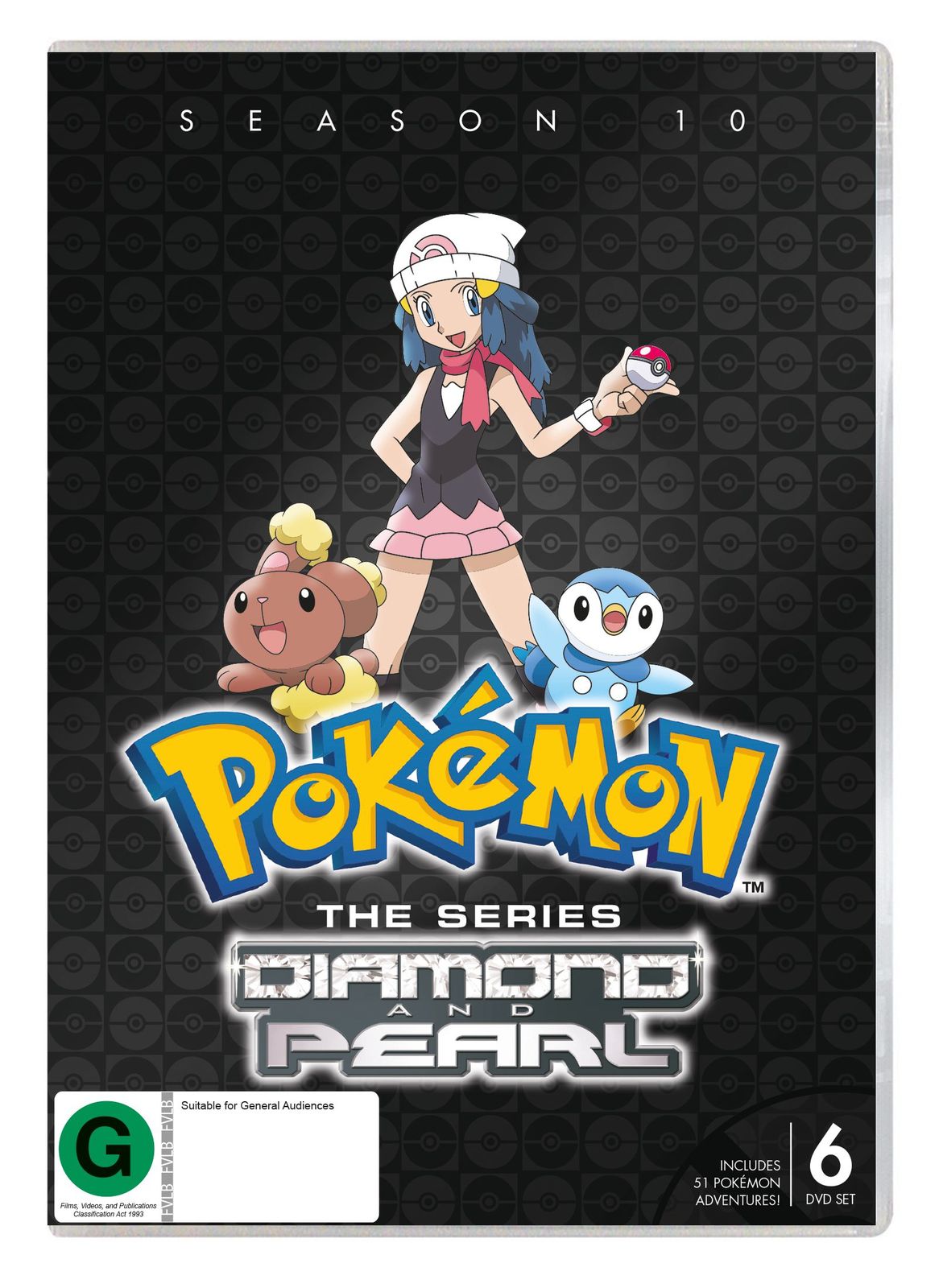 Pokemon Season 10: Diamond & Pearl on DVD image
