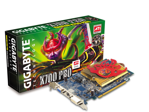 Gigabyte Graphics Card Radeon X700 Pro 128M PCIE image