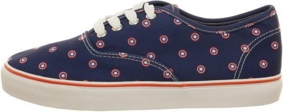 Marvel Captain America Unisex Lo Pro Shoes (Size 10) image