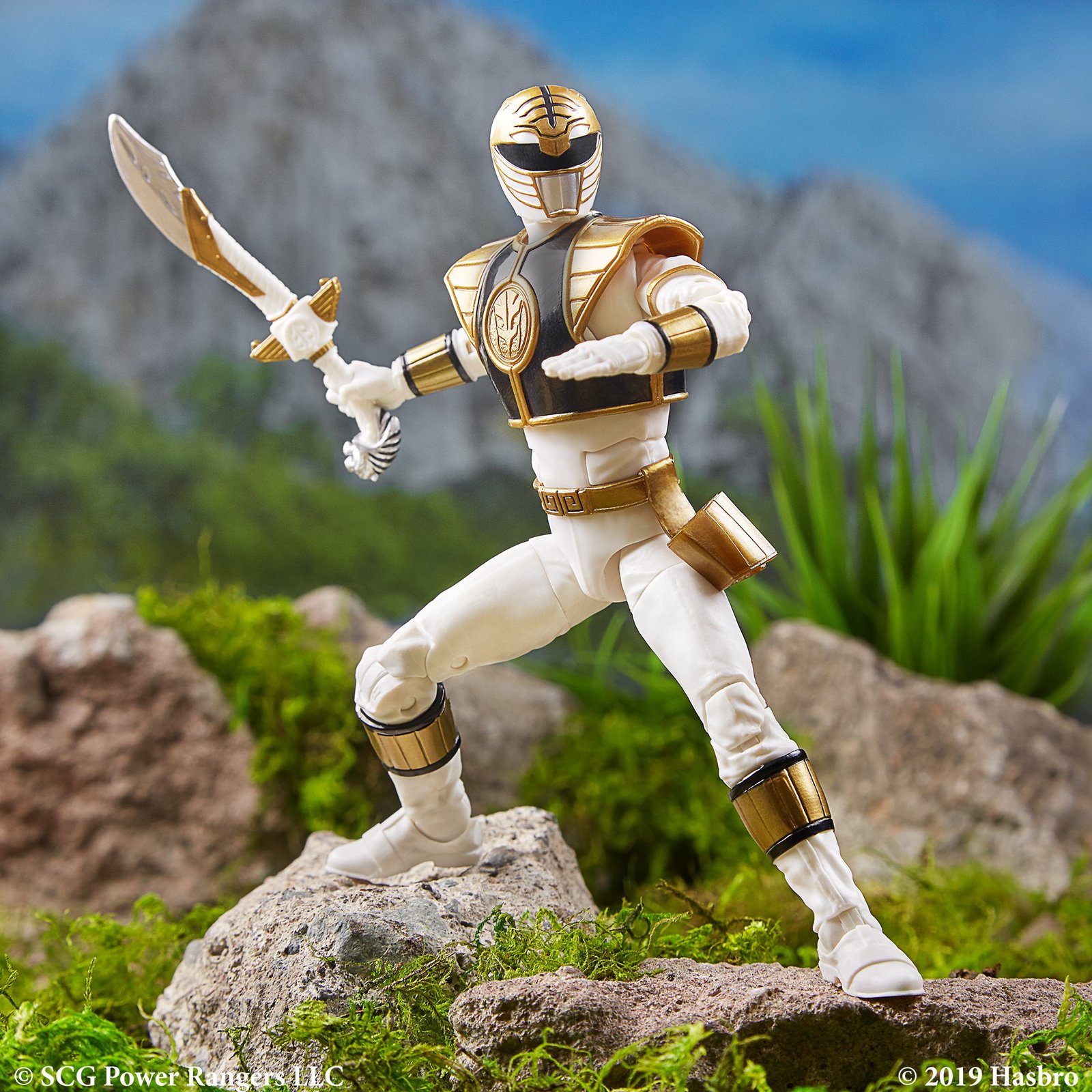 Power Rangers: Lightning Collection 6" Action Figure - Mighty Morphin White Ranger image