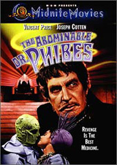 Abominable Dr Phibes on DVD