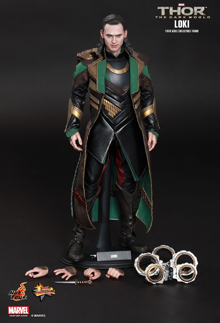 Thor: The Dark World Hot Toys Loki 12" Action Figure image