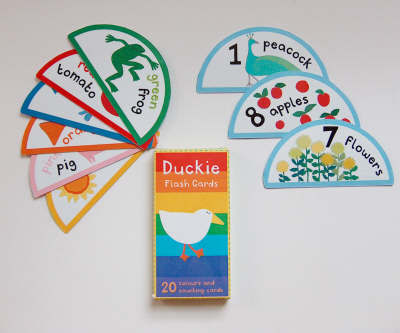 Duckie Flash Cards by Frances Barry image