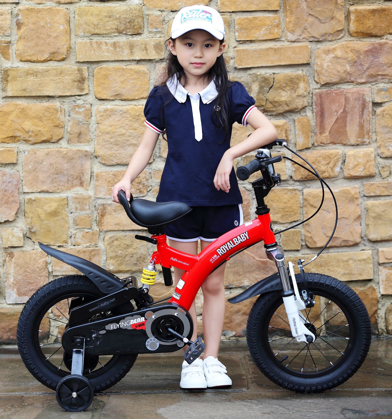 RoyalBaby: Flying Bear RB-9 - 12" Bike (Red) image