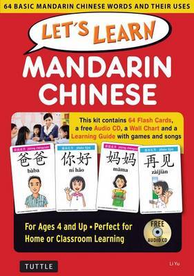 Let's Learn Mandarin Chinese Kit on Hardback by Li Yu