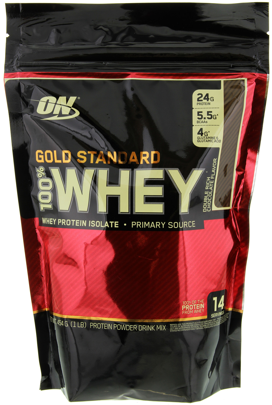 Optimum Nutrition Gold Standard 100% Whey - Double Rich Chocolate (454g) image