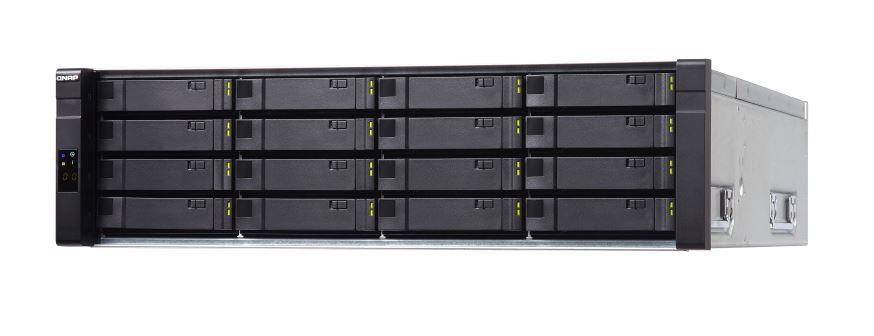 Qnap Ej1600-V2 Nas, 16-Bay (No Disk), Sas 12Gb/S Jbod For Zfs, 2 Mini-Sas Sff-8644 (Per Controller),Rp, With Rail Kit image