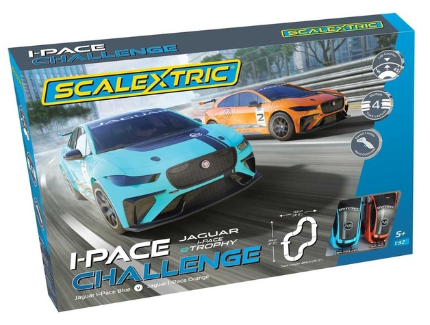 scalextric supercar challenge slot car set