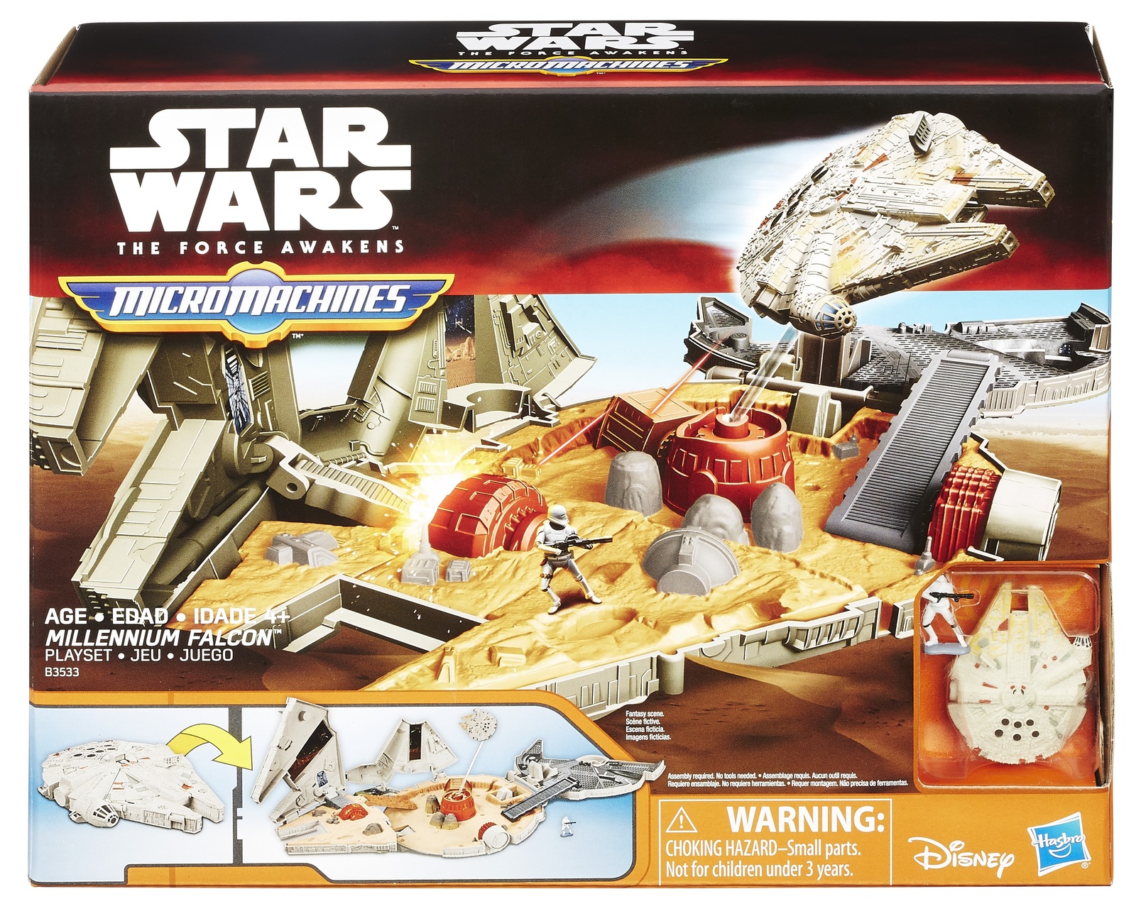 Buy Star Wars Micro Machines Millennium Falcon Playset at Mighty Ape NZ
