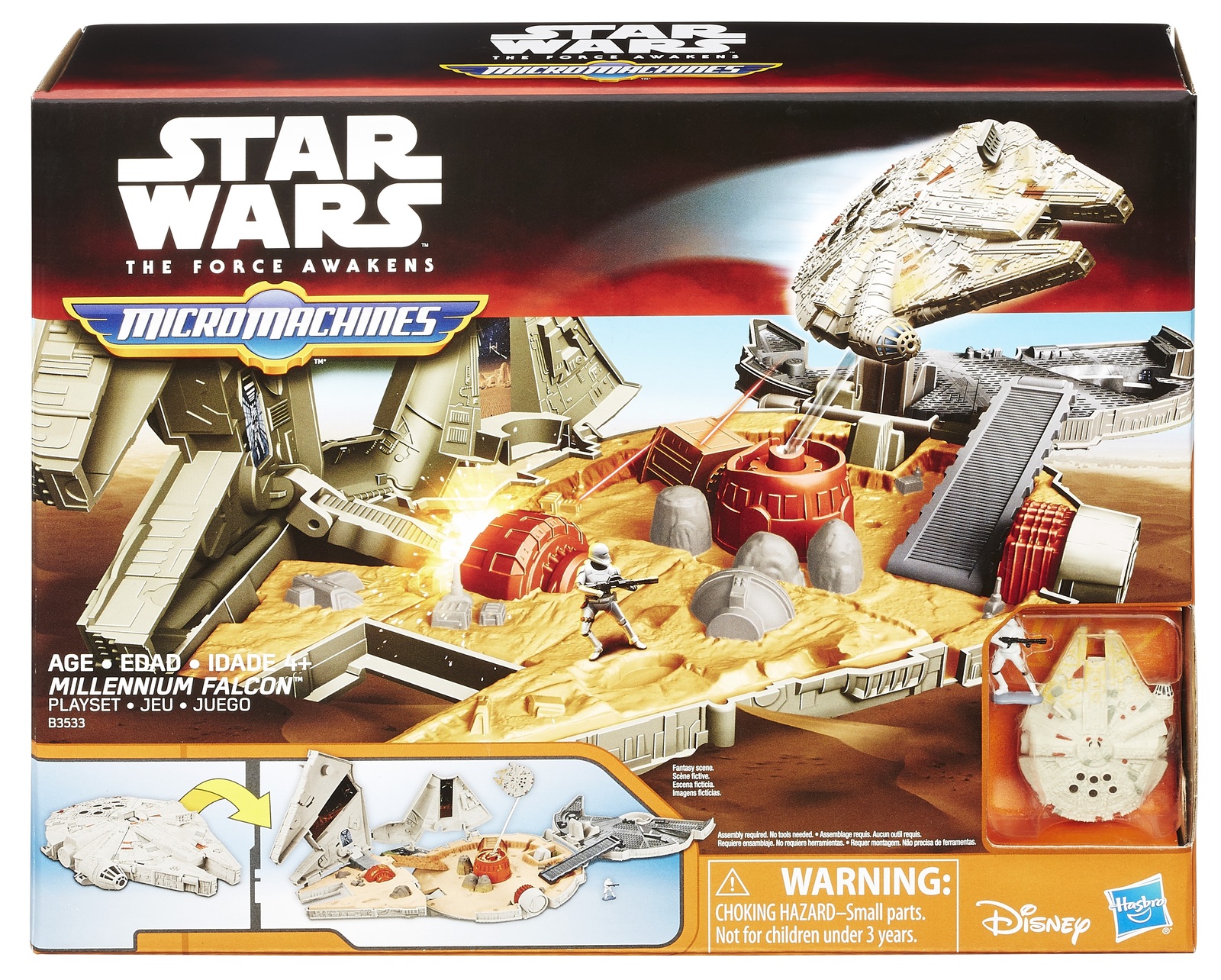 Star Wars: Micro Machines - Millennium Falcon Playset image