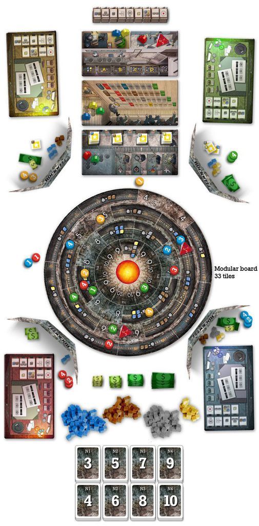 Rockwell - The Mining Board Game