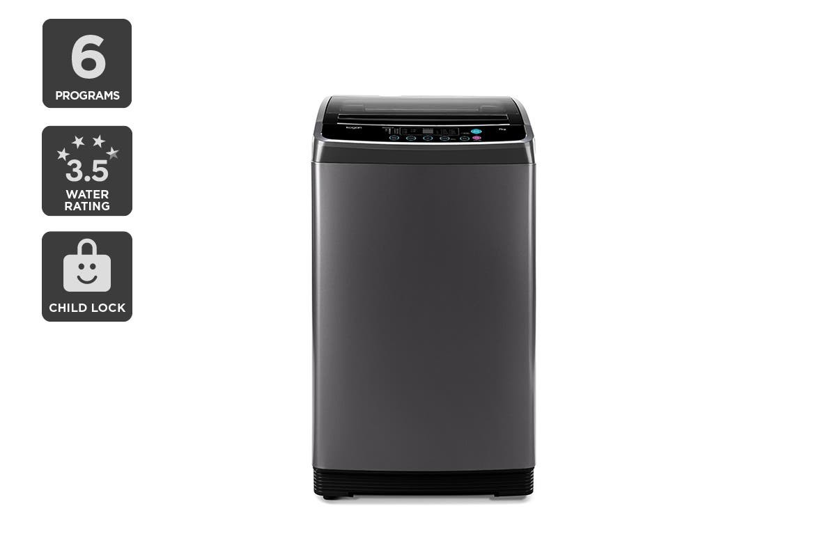 Buy Kogan 7kg Top Load Washing Machine (Dark Graphite) at Mighty Ape NZ