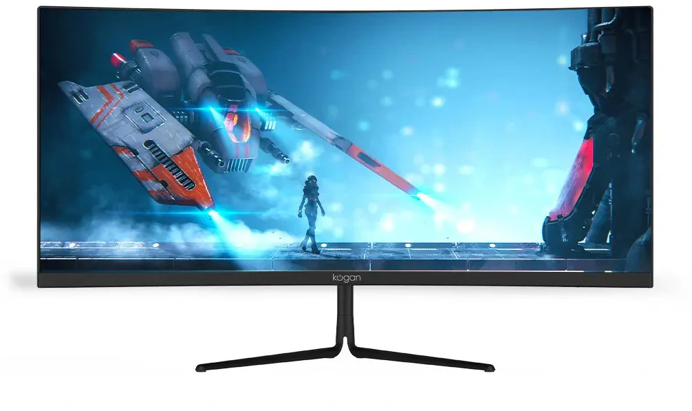 29" Kogan Curved Ultrawide Gaming Monitor at Mighty Ape NZ