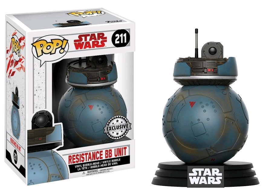 Star Wars: The Last Jedi - Resistance BB Unit Pop! Vinyl Figure