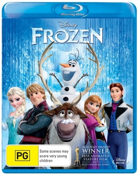 Frozen on Blu-ray