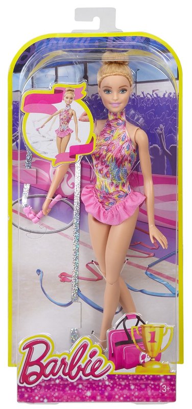 barbie ribbon gymnast doll