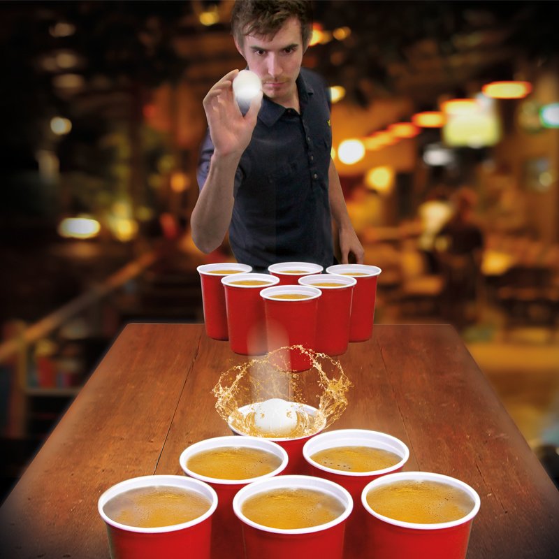 Giant Beer Pong Game image