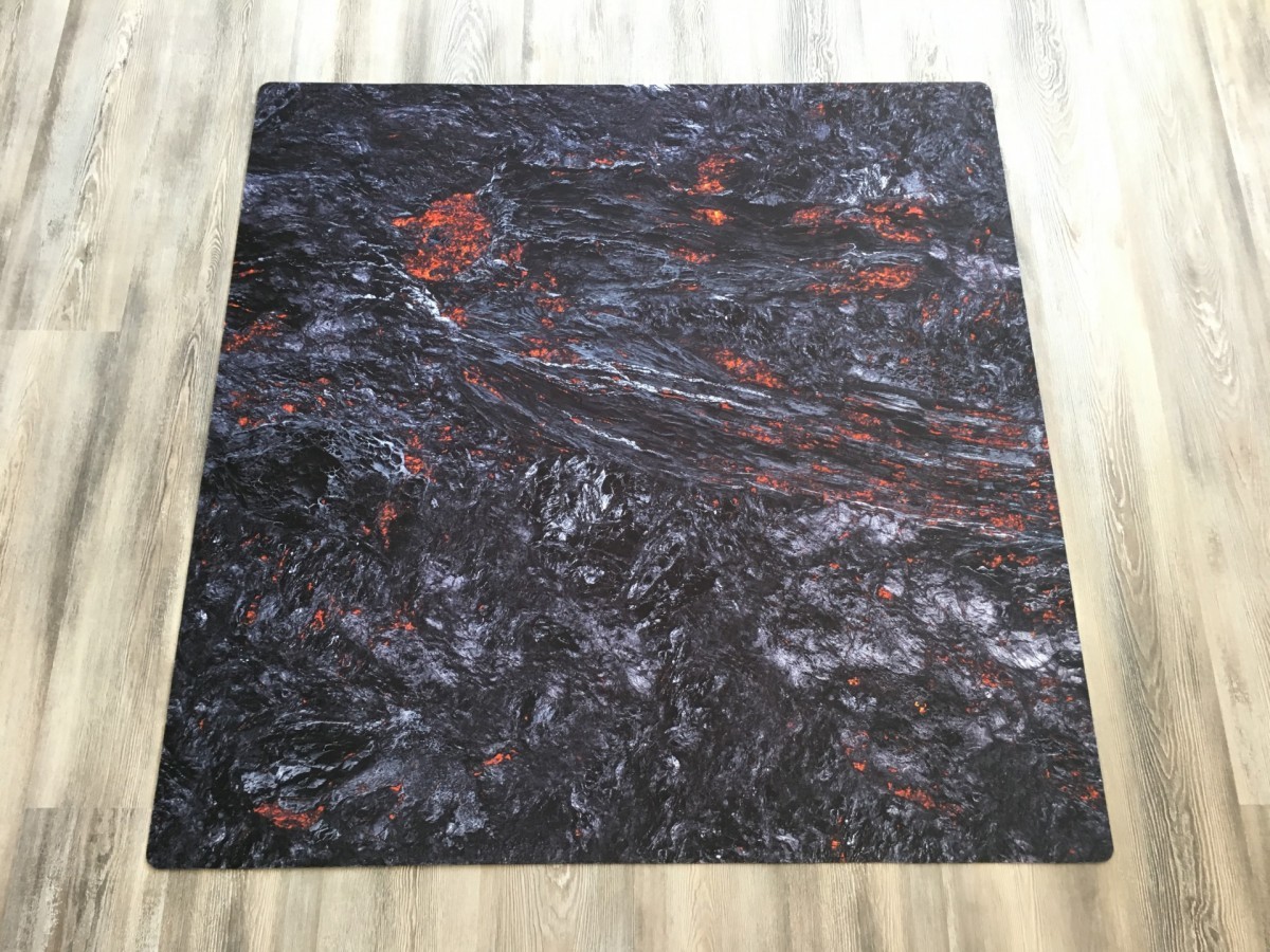 UrbanMatz Lava Neoprene Gaming Mat (4x4)