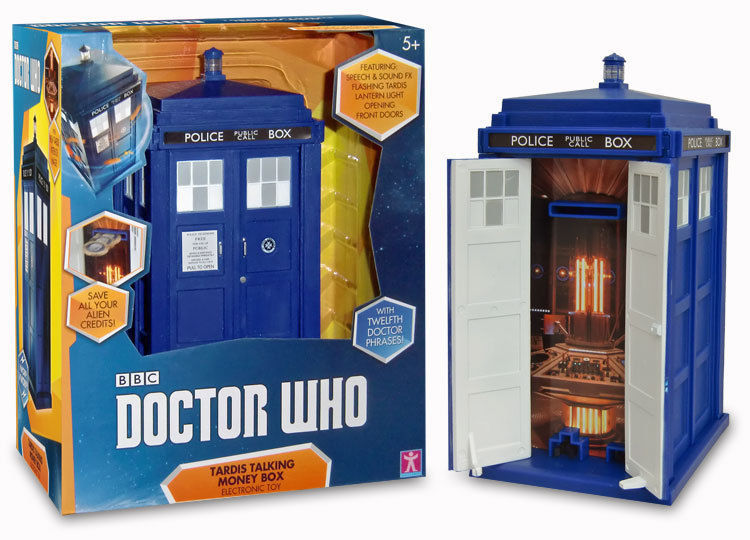 Doctor Who - Talking Tardis Money Box