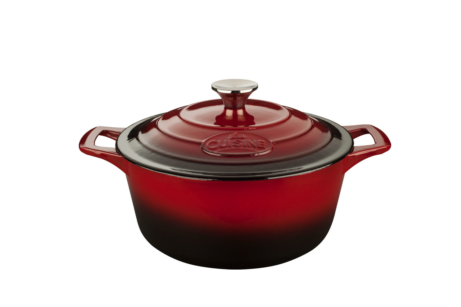 La Cuisine Round Casserole RED 28cm at Mighty Ape NZ