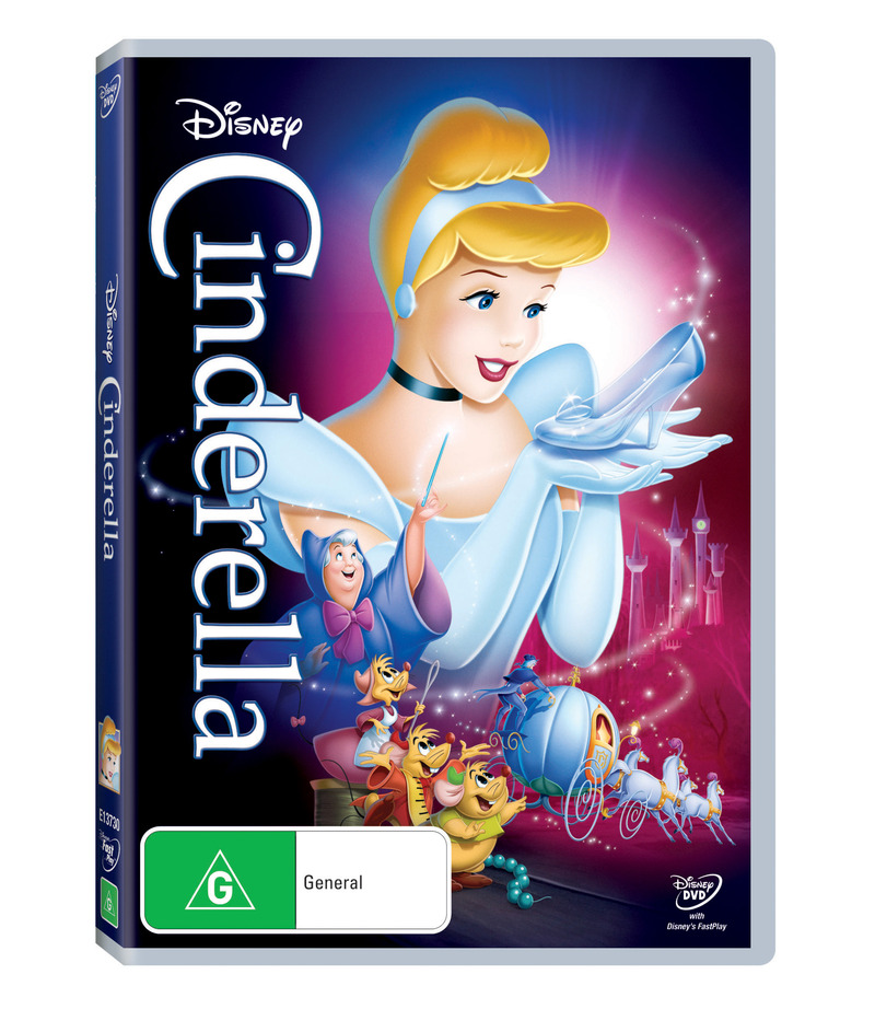 Cinderella (1950) on DVD