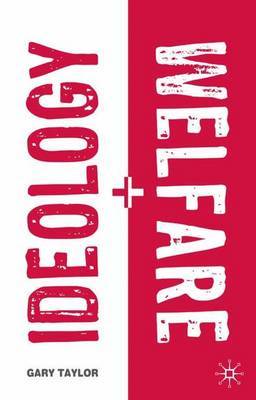 Ideology and Welfare by Gary Taylor image