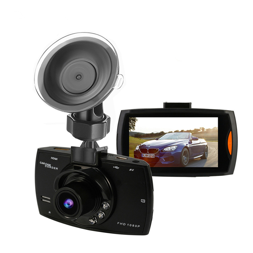 Full HD 1080p Car Dash Camera with Reverse Camera image