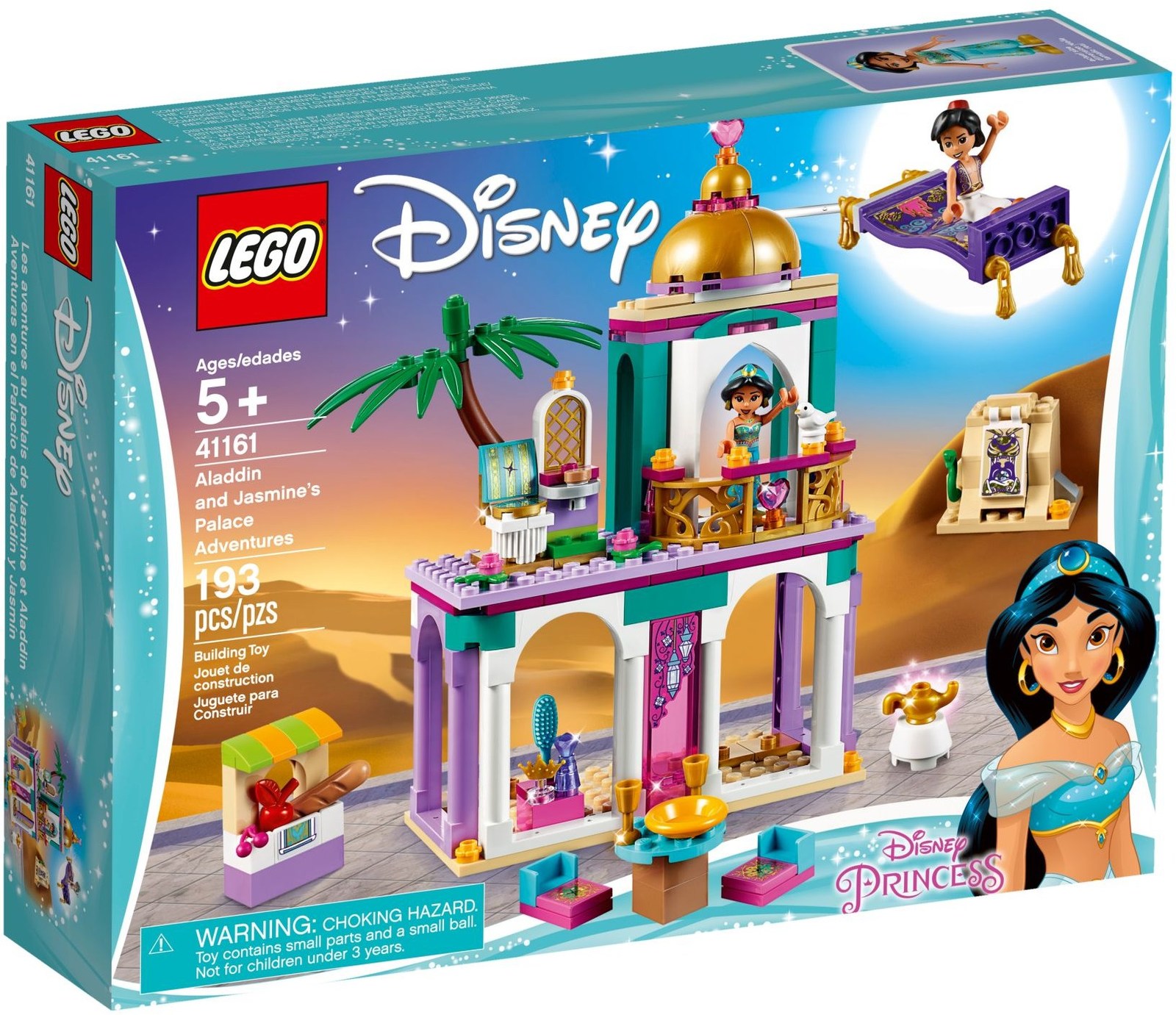 LEGO Disney - Aladdin & Jasmine's Palace Adventures (41161) image